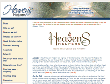 Tablet Screenshot of heavenshelpers.org